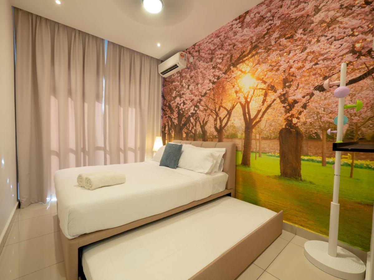 Seaview Condo Near Rf Mall, Food Court & Free Netflix Johor Bahru Zewnętrze zdjęcie