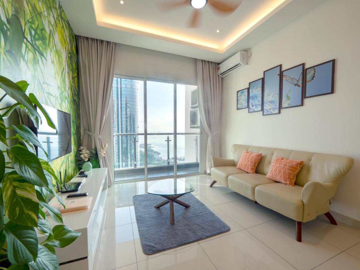 Seaview Condo Near Rf Mall, Food Court & Free Netflix Johor Bahru Zewnętrze zdjęcie